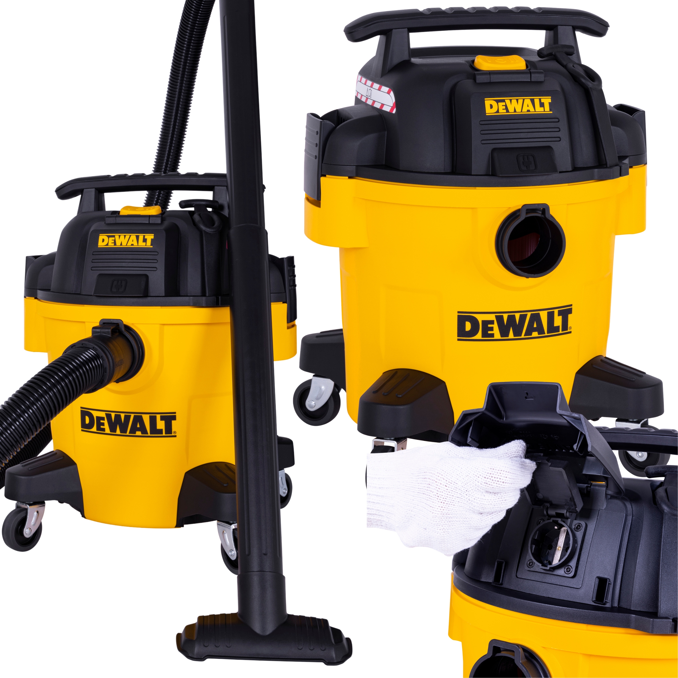 Priemyselný vysávač DeWalt DXV20PTA 1050 W